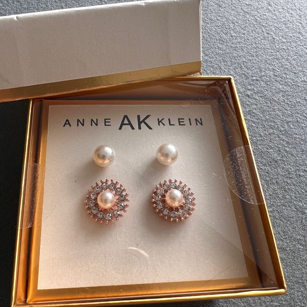 Anne Klein Earring Set - Picture 3 of 4